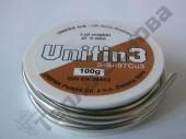 Припой Unipak Unifin NR3-SN97 CU3 3,0мм 100гр.