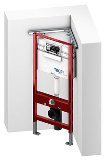 Система инсталляции для унитазов Tece TECEprofil 9300000 + кнопка + прокладка + крепеж