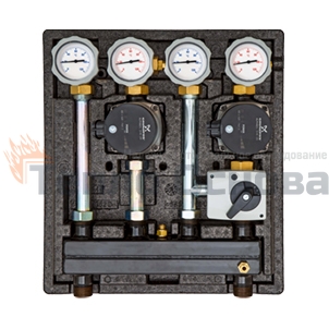 Насосная группа Meibes Kombimix 2 MKST/STM Alpha 2L 15-60