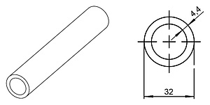 Труба из сшитого полиэтилена Rehau Rautitan his 32x4,4 (бухта: 50 м)