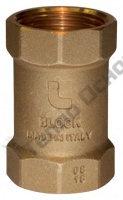 Обратный клапан Itap Block 101 пружинный с пластиковым седлом 1/2"