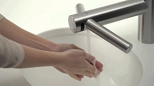 Кран Dyson Airblade Tap AB09 Short с сушилкой для рук