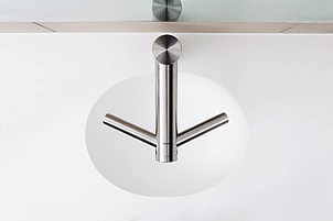 Кран Dyson Airblade Tap AB09 Short с сушилкой для рук