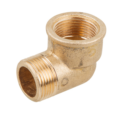 Колено латунь Цветлит 15 нар-вн