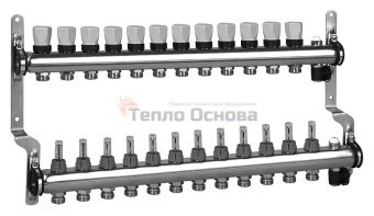 Коллектор Meibes RW1794152 с расходомерами на 12 контуров