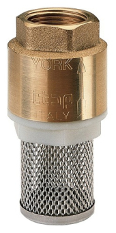 Обратный клапан Itap York 108 погружной с фильтром 1"