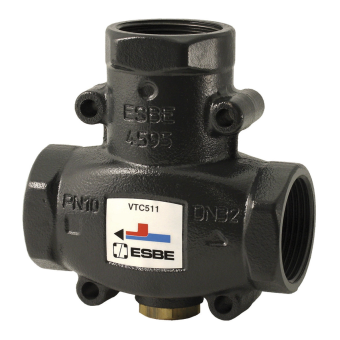 Термостатический смесительный клапан ESBE VTC511 DN32, KVS 14 (temp 50°С)