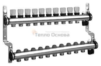 Коллектор Meibes RW1794130 с термовставками на 10 контуров
