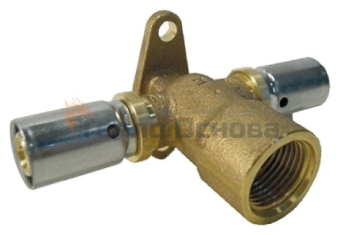 Водорозетка Oventrop Cofit P 16xRp1/2"x16 удлиненная, проходная