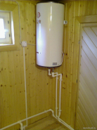 Монтаж электрического накопительного водонагревателя