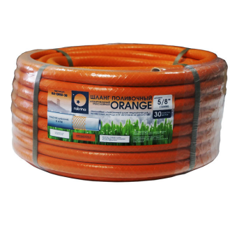 ORANGE / Шланг ПВХ армированный для полива 3/4" (19мм), оранжевый, Rabina