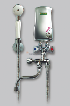 Проточный водонагреватель Elektromet Lider 4.5 кВт (лейка+душ)