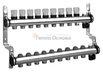 Коллектор Meibes RW1794129 с термовставками на 9 контуров
