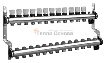 Коллектор Meibes RW1794132 с термовставками на 12 контуров