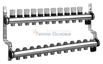 Коллектор Meibes RW1794131 с термовставками на 11 контуров