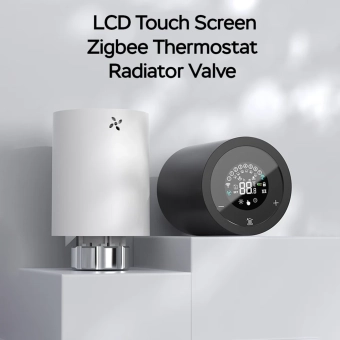 Цифровой термостатический клапан Tuya ZigbeeThermostatic Radiator Valve