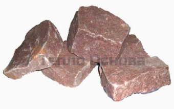 Камни Малиновый кварцит колотый