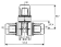 Тройник TECE TECElogo PPSU 32