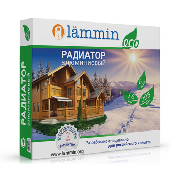 Алюминиевый радиатор Lammin (Ламин) ECO AL-500/100